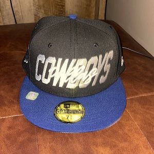 New Era Men’s Dallas Cowboys 2022 NFL draft 39thirty black fitted hat